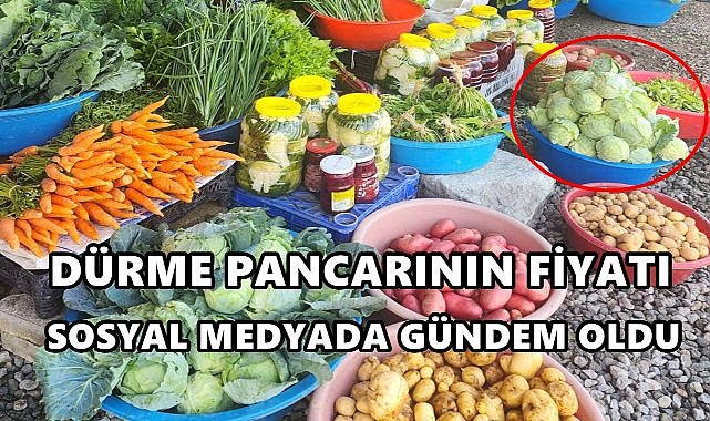 Dürme pancarı fiyatı sosyal medyada gündem oldu