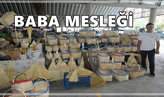 El Emeği Sepetler Pazarda Gözde Oldu