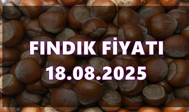 Fındık Fiyatı 18 Ağustos 2025 Pazartesi