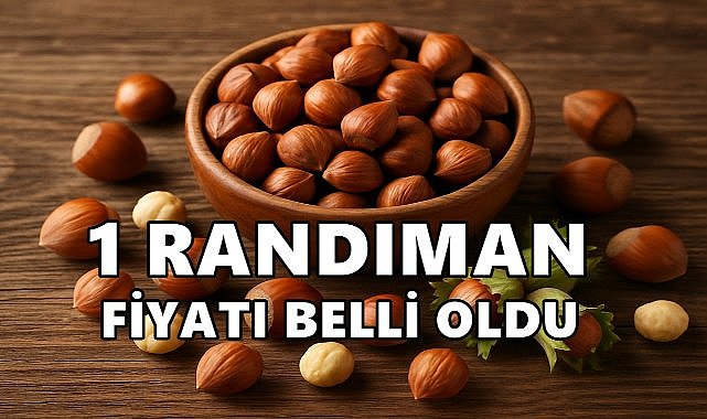 Fındıkta Randıman Fiyatları Belli Oldu