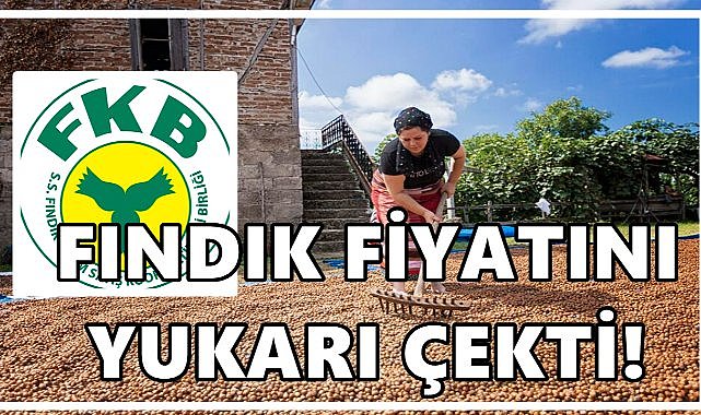 Fiskobirlik Fındık Fiyatını Yukarı Çekti!