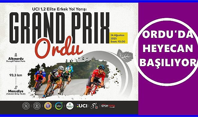 Grand Prix Ordu Bisiklet Yarışları 24 Ağustos’ta Başlıyor