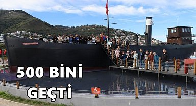 Rüsumat No:4 Gemisi ve Açık Hava Müzesi 558 Bin Ziyaretçiyi Ağırladı