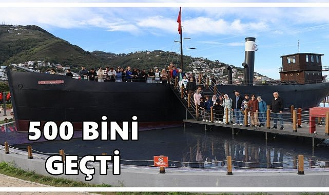 Rüsumat No:4 Gemisi ve Açık Hava Müzesi 558 Bin Ziyaretçiyi Ağırladı