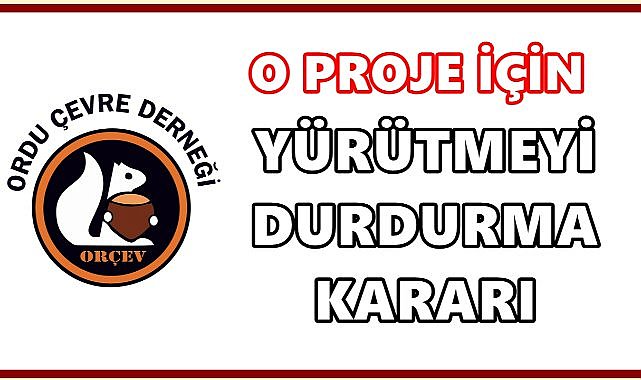 Ünye’de bentonit madeni davasında ‘yürütmeyi durdurma’ kararı