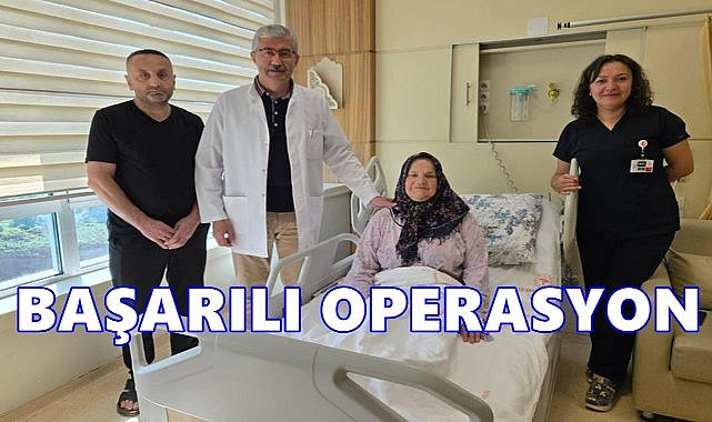 Ünye Devlet Hastanesinde riskli omurilik tümörü ameliyatı başarıyla yapıldı