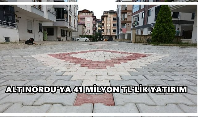 Altınordu’da 41 Milyon TL’lik Yol ve Kaldırım Çalışması Başladı