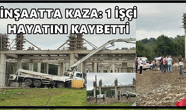 Altınordu’da İnşaat Kazası: Beton Pompası Devrildi, İşçi Hayatını Kaybetti