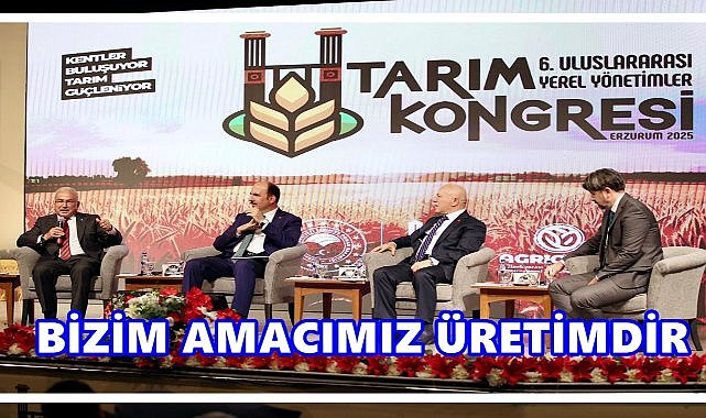 Başkan Güler: “Bizim amacımız üretimdir, bunun haricinde olanlar hikâyedir”