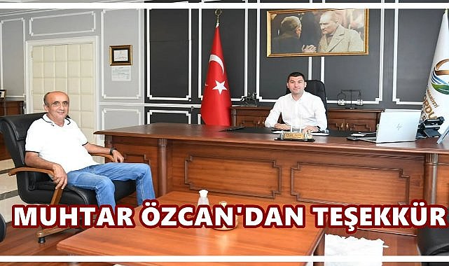 Cumhuriyet Mahallesi Muhtarı’ndan Başkan Tepe’ye Teşekkür