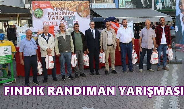Fındık Randıman Yarışması Sonuçlandı