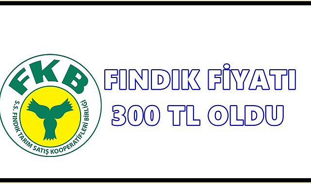 Fiskobirlik Duyurdu; Fındık Fiyatı 300 TL