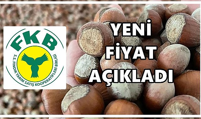 Fiskobirlik fındık alım fiyatını 345 TL’ye yükseltti