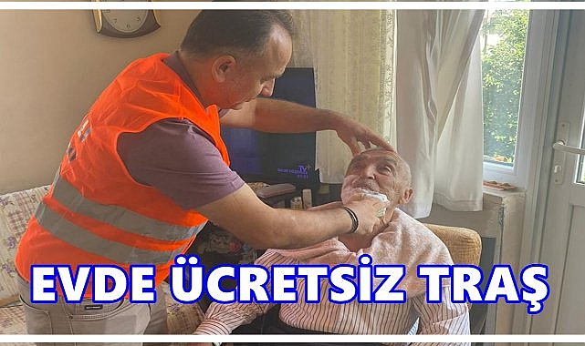 Gülyalı Belediyesi’nden Ücretsiz Evde Berber Hizmeti