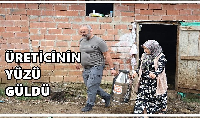 Ordu Büyükşehir’den süt üreticilerine soğutma tankı desteği