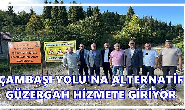 Ordu- Çambaşı Yolun&#039;a Alternatif Güzergah; Piraziz- Paşakonağı Yolu Hizmete Giriyor