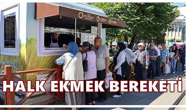 Ordu’da Halk Ekmek Sofralara Bereket Getirdi