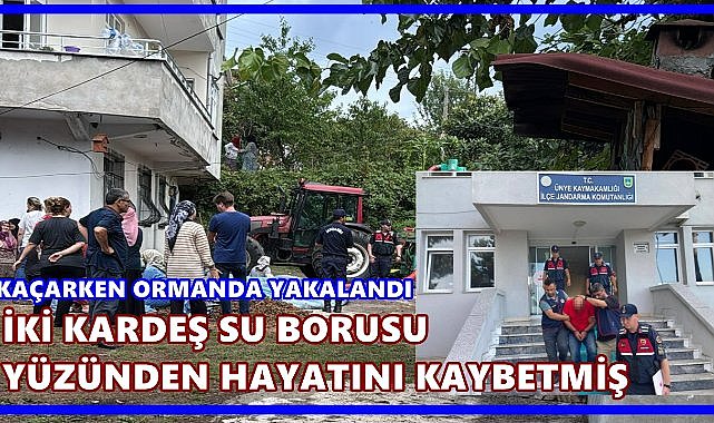Ordu&#039;da İki Kardeş Su Borusu Yüzünden Hayatını Kaybetmiş