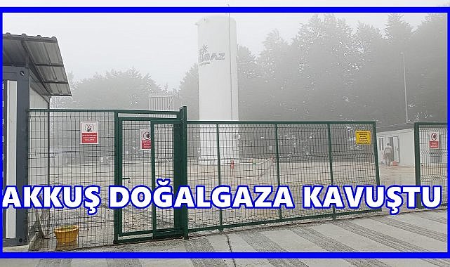 Ordu&#039;nun O ilçesi de doğalgaza kavuşuyor