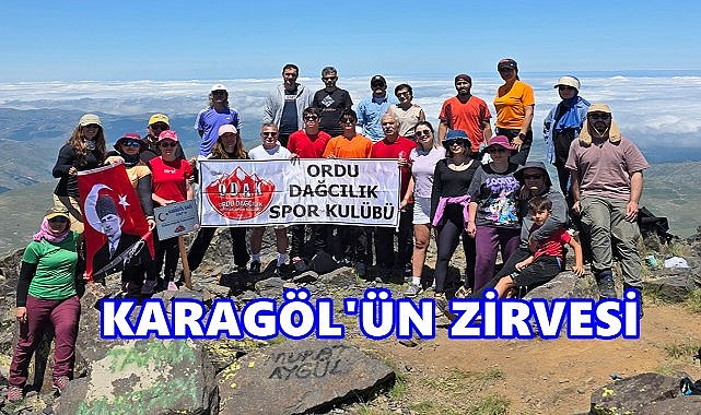 Ordu’nun Zirvesinde: 3 Bin 107 Metrede Karagöl Tırmanışı
