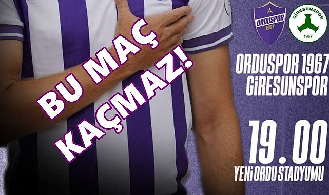 Ordupsor 1967 Giresunspor Maçı Canlı