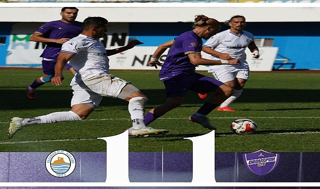 Pazarspor – Orduspor 1967 Maçı 1-1 Bitti