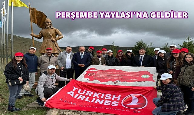 THY Yabancı Tur Acentelerini Perşembe Yaylası&#039;na Getirdi