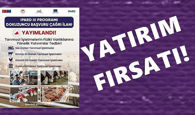 TKDK’dan Ordu’daki Tarımsal İşletmelere Hibe Çağrısı