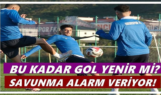 52 Orduspor’da Savunma Alarm Veriyor