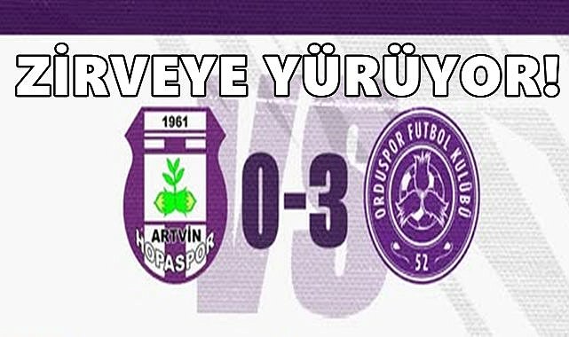 52 Orduspor, Hopaspor Karşısında Fark Attı
