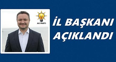 AK Parti Ordu İl Başkanı Samet Özdemir Oldu