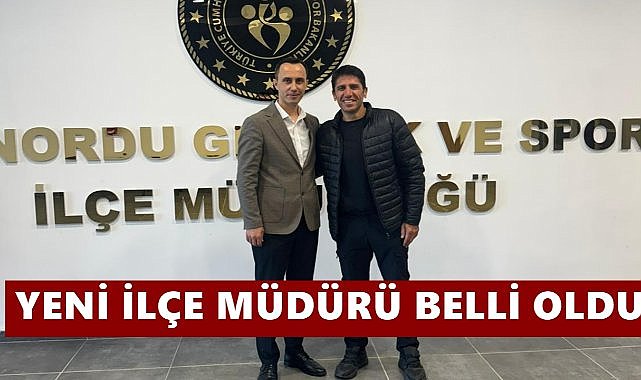 Altınordu Gençlik ve Spor İlçe Müdürlüğü’ne Tarık Kahveci Atandı