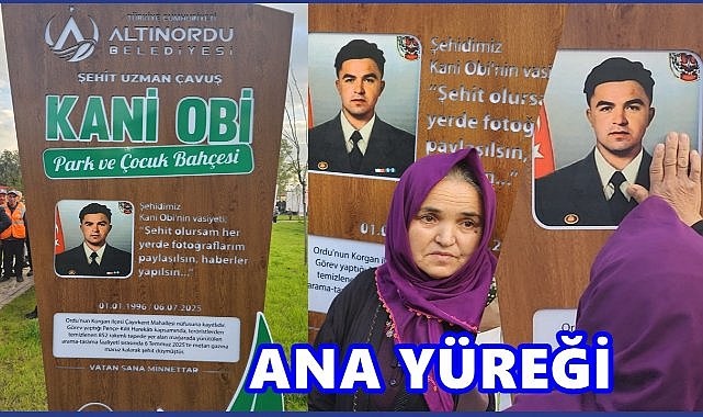 Ana Yüreği; Şehit Oğlunun Fotoğrafını Sevdi Gözyaşlarına Boğuldu