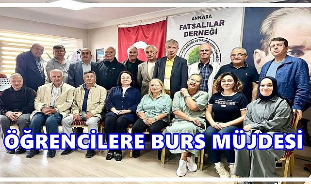 Ankara Fatsalılar Derneği’nden Öğrencilere Burs Müjdesi