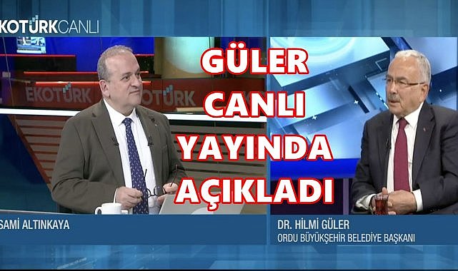 Başkan Güler: “Ordu Her Yönüyle Yaşanılabilir Bir Şehir”