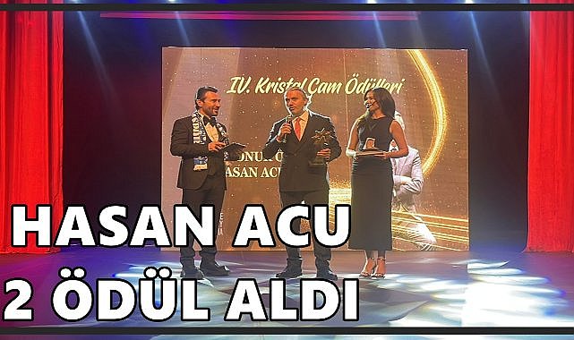 Çatalpınar İlçe Milli Eğitim Müdürü Hasan ACU&#039;ya İki  Ödül Birden!