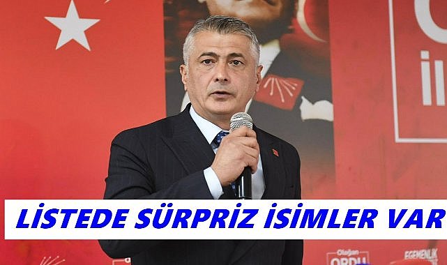 CHP&#039;de Akpınar Kazandı; Listelerde Sürpriz İsimler Yer Aldı