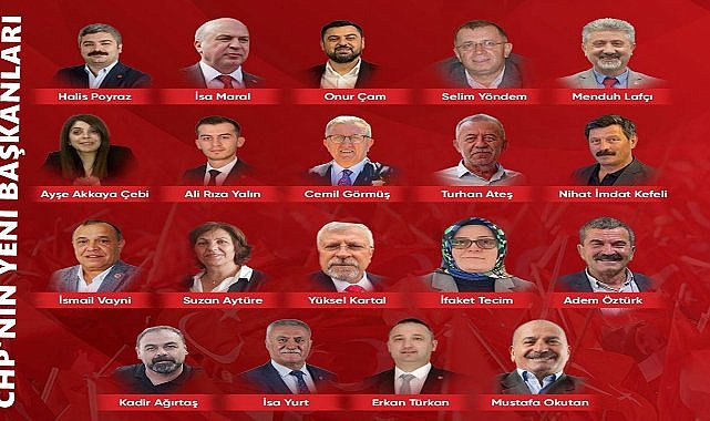 CHP Ordu’da İlçe Kongreleri Tamamlandı; Seçilen 19 Başkan Belli Oldu