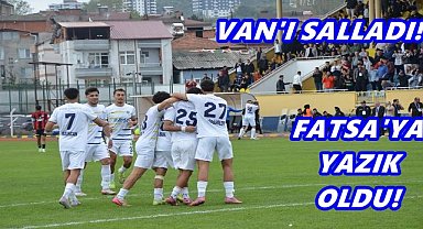 Fatsa Belediyespor Vanspor'a penaltılarla elendi