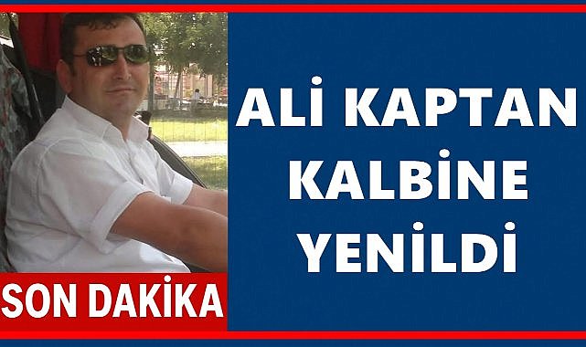 Fatsa Birlik Şoförü Ali Büyük Hayatını Kaybetti