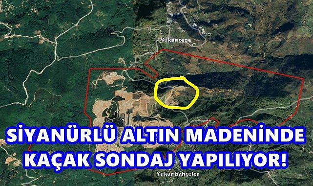 Fatsa’da siyanürlü altın madeninde izinsiz sondaj yapılıyor