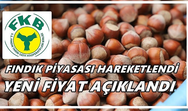 Fiskobirlik Fındık Alım Fiyatlarını Yeniden Düzenledi