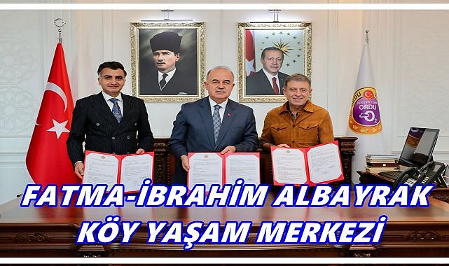 Hayırsever İş İnsanı Mehmet Albayrak Turnasuyu&#039;nda Köy Yaşam Merkezi Yapacak