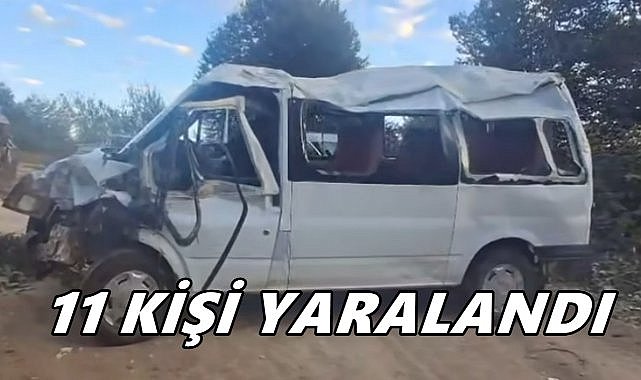Mesudiye’de Minibüs Uçuruma Yuvarlandı: 11 Yaralı