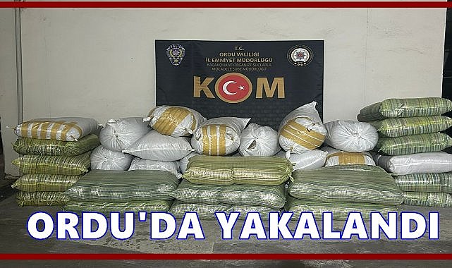 Ordu’da 3 Araçta Kaçak Tütün Operasyonu: 100 Bin Makaron Ele Geçirildi