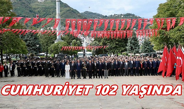 Ordu&#039;da Cumhuriyet Bayramı Kutlamaları Başladı