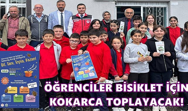 Ordu&#039;da Kahverengi Kokarca Toplayan Öğrencilere Bisiklet Ödülü
