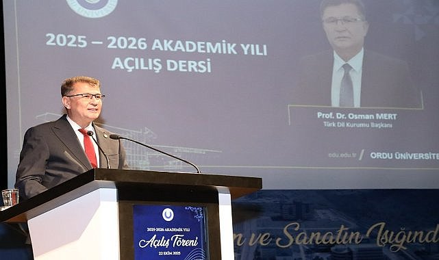 Ordu Üniversitesi Yeni Akademik Yıla Prof. Dr. Osman Mert’in Dersiyle Başladı