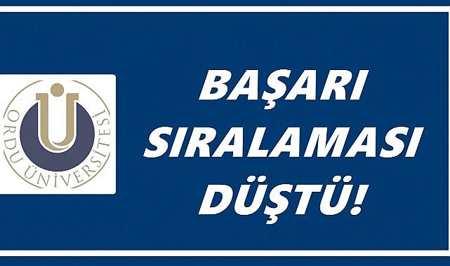 URAP 2025-2026 Sıralaması Açıklandı: Ordu Üniversitesi 6 Basamak Geriledi