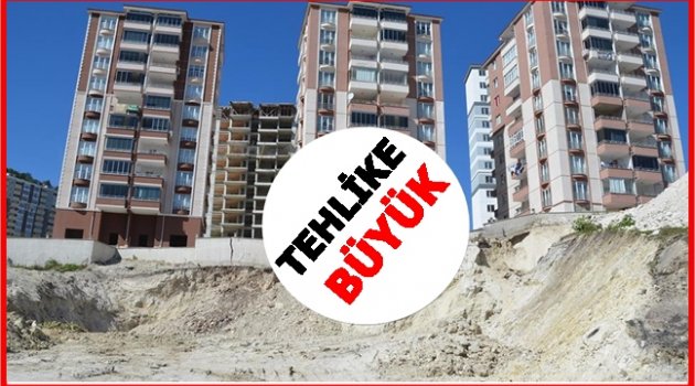 56 DAİRELİK SİTE BOŞALTILDI